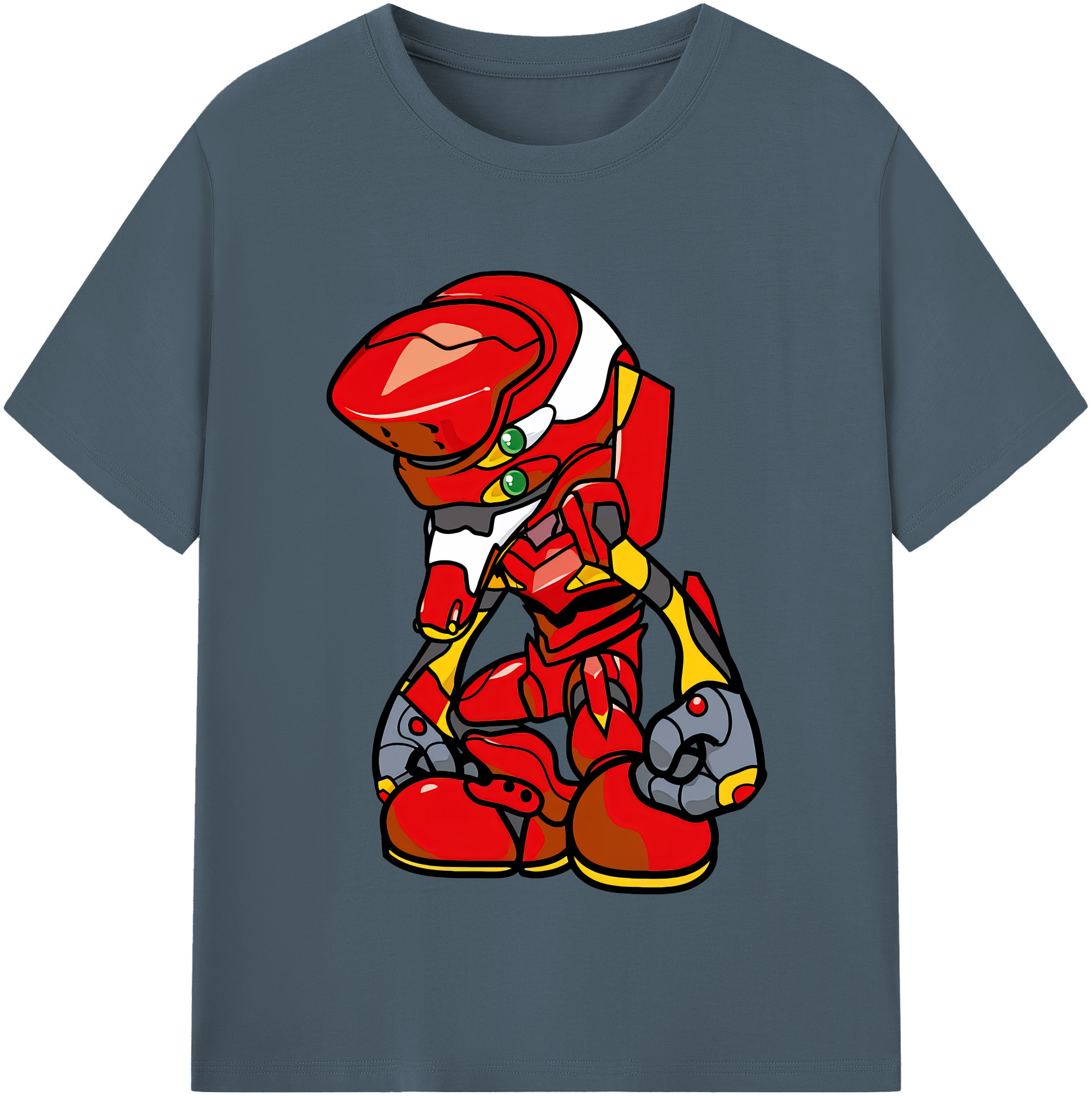（画像用） EVA 新世紀エヴァンゲリオン 綿100％半袖Tシャツ（フロントプリント）